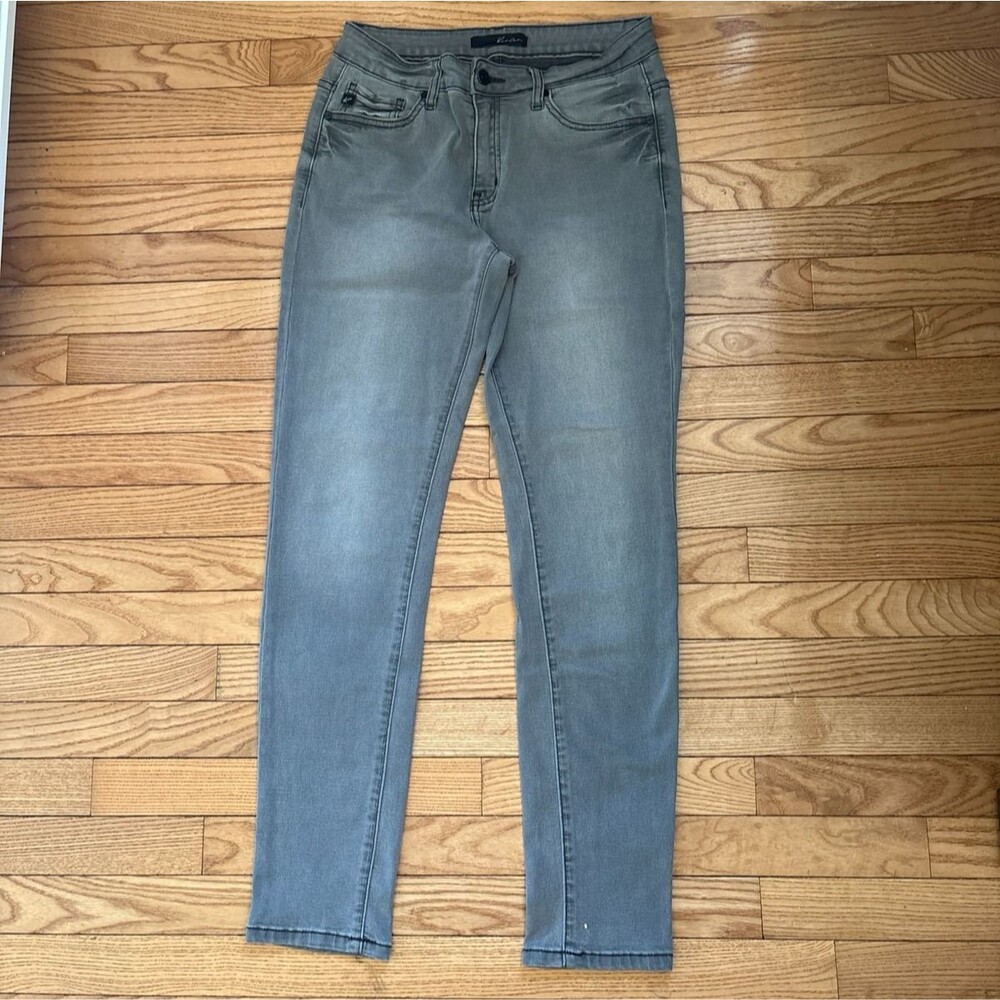Jeans slim gray casual pockets grunge emo vintage business work teens spring